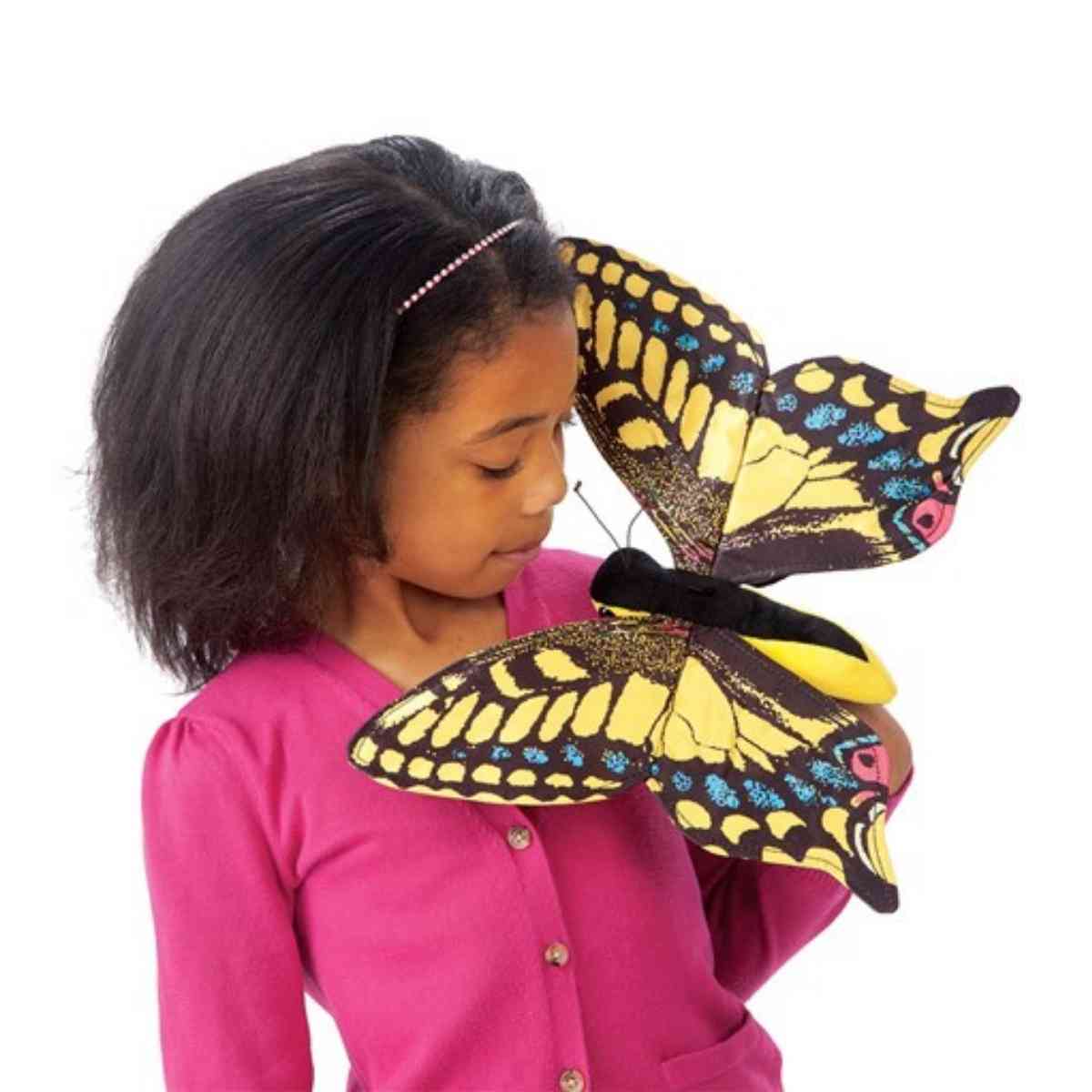 MARIPOSA COLA DE GOLONDRINA FOLKMANIS PUPPET