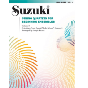 SUZUKI FULL SCORE VOL. 3